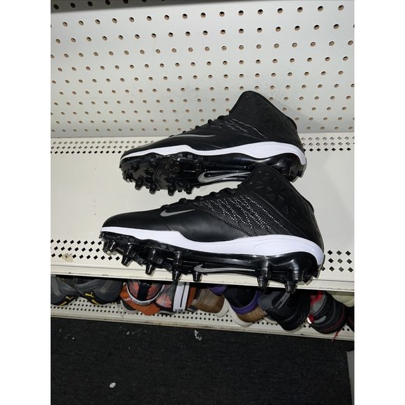 Nike Zoom Code Elite 3/4 TD Mens Football Cleats Size 11.5 Black Gray 603368-002 main image 6